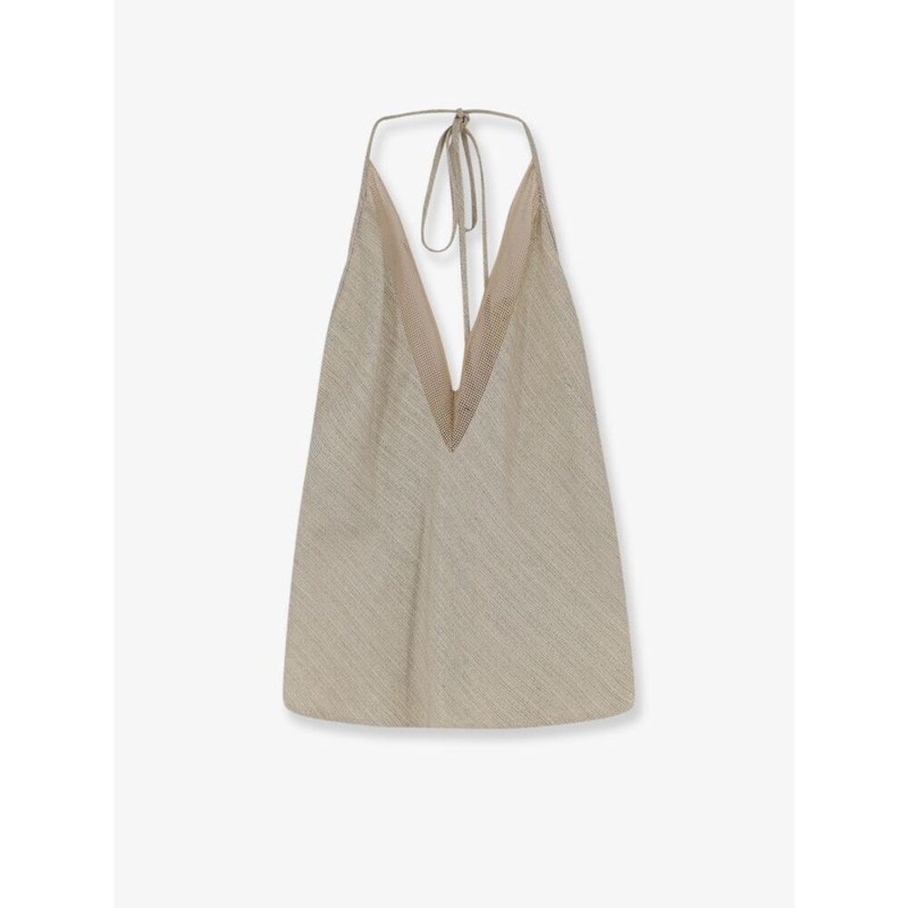 Alysi Women Viscose And Linen Top